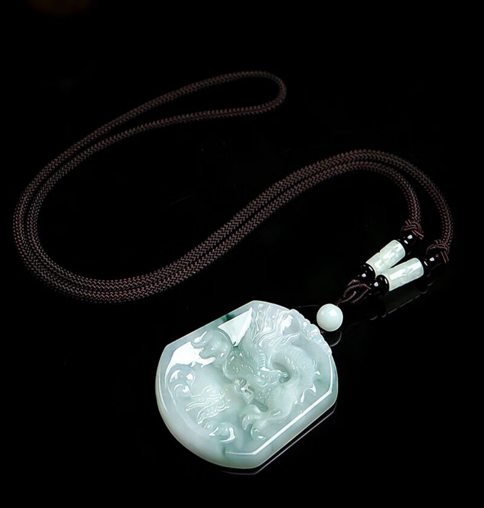 Jade Dragon Pendant-Tajade