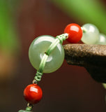 Hetian Jade Bracelet Female DIY Jade Bead-Tajade