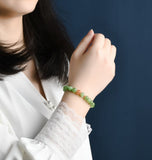 Hetian Jade Jasper Bracelet-Tajade