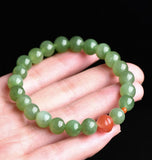 Hetian Jade Jasper Bracelet-Tajade