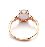 Jade Ice Bottom Violet Jade Ring Wedding Ring-Tajade