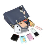 Tajade 2023 high-end leather women's Messenger portable shoulder bag