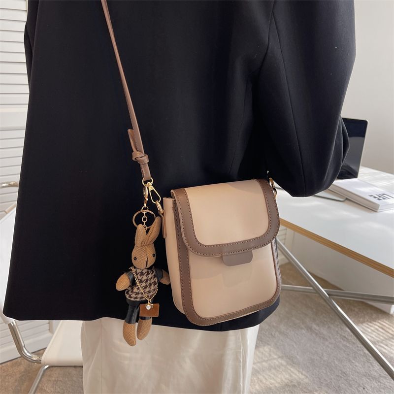 Tajade Mini Soft Leather Messenger Shoulder Small Square Bag