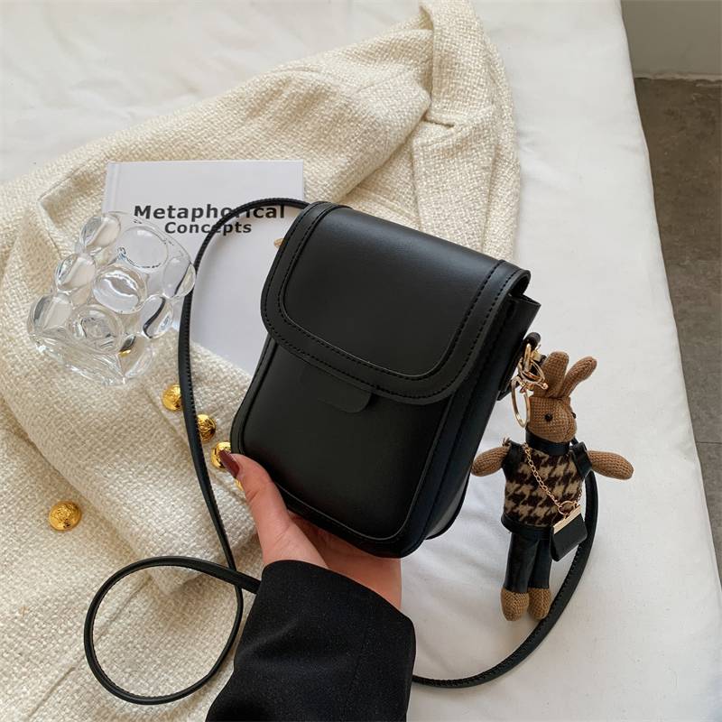 Tajade Mini Soft Leather Messenger Shoulder Small Square Bag