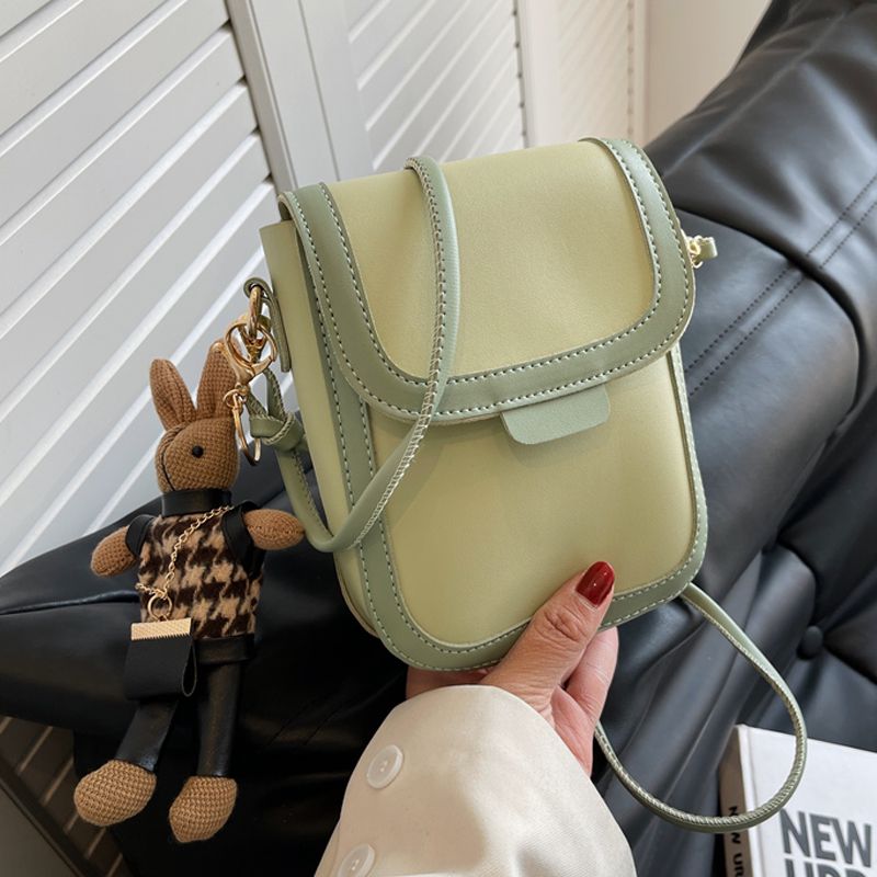 Tajade Mini Soft Leather Messenger Shoulder Small Square Bag