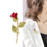 Tajade Rose Brooch