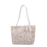 Tajade Summer Beach Shoulder Tote Woven Straw Bag
