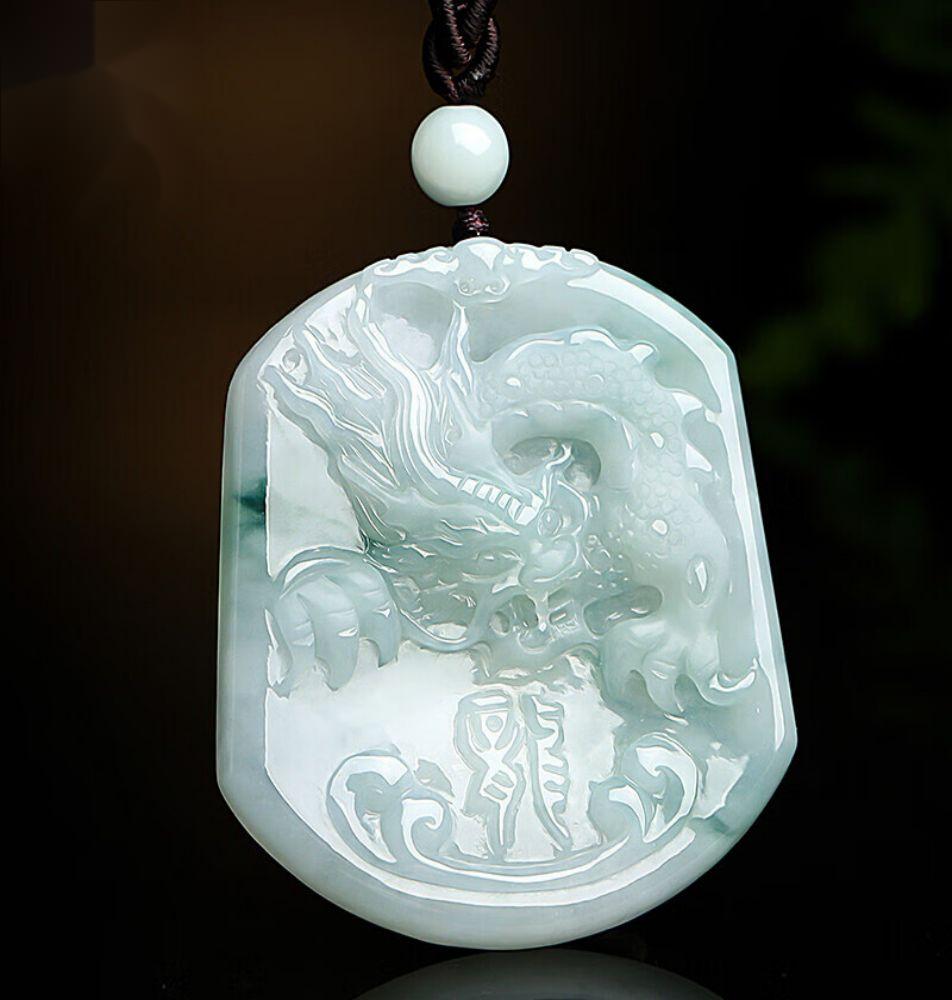 Jade Dragon Pendant-Tajade